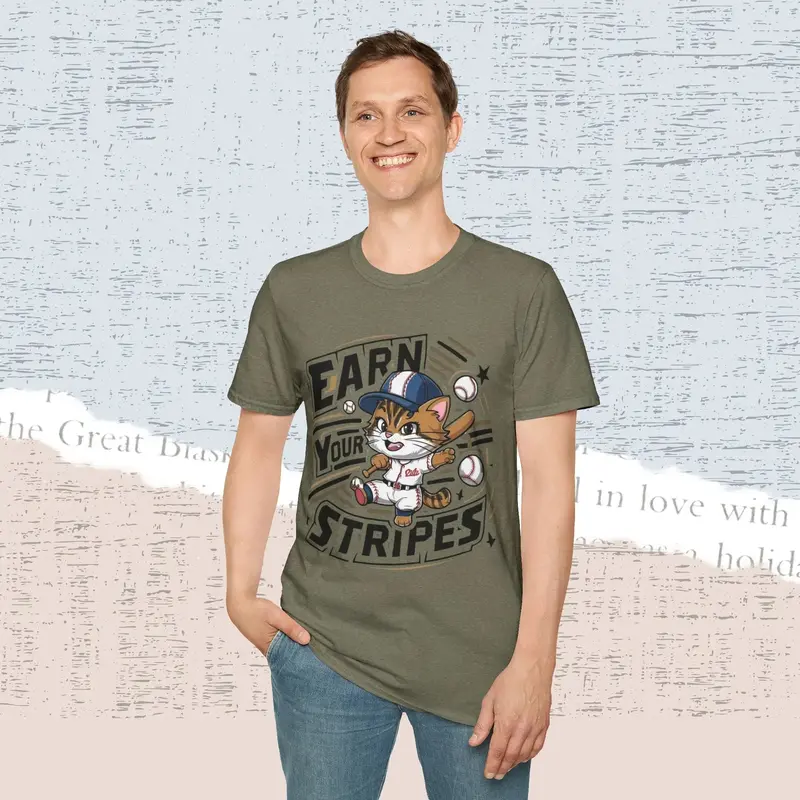 Earn Your Stripe Cotton Men Tee 21