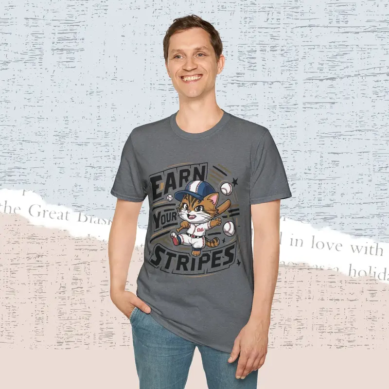 Earn Your Stripe Cotton Men Tee 23