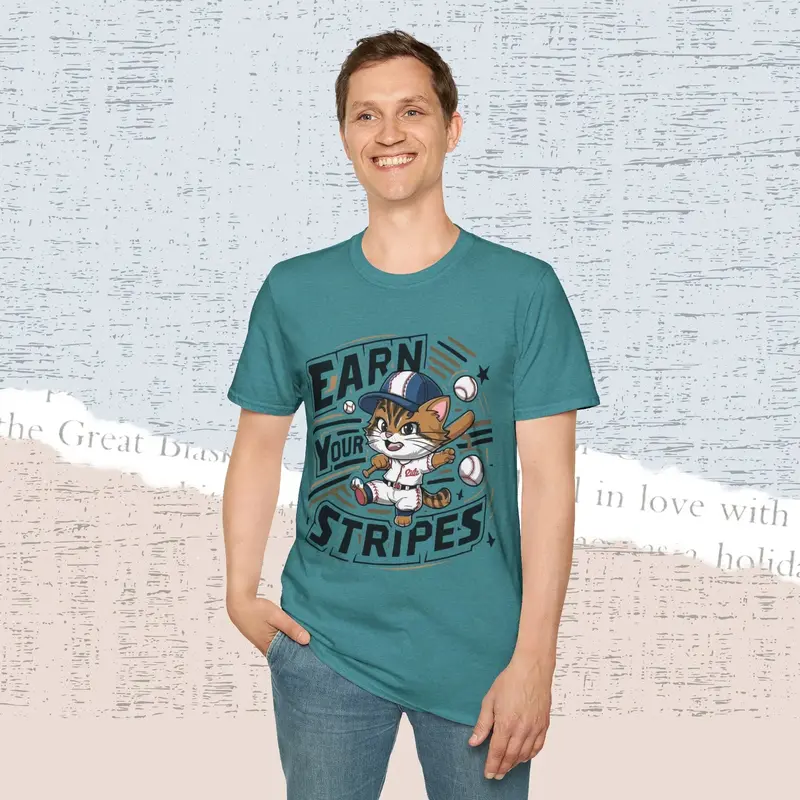 Earn Your Stripe Cotton Men Tee 24