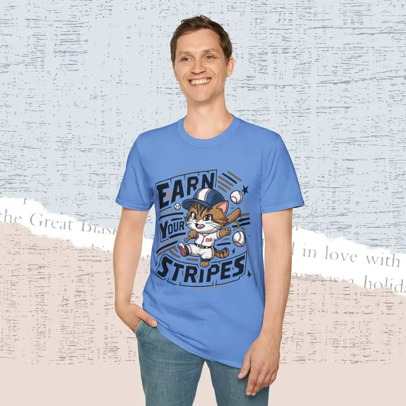 Earn Your Stripe Cotton Men Tee 25