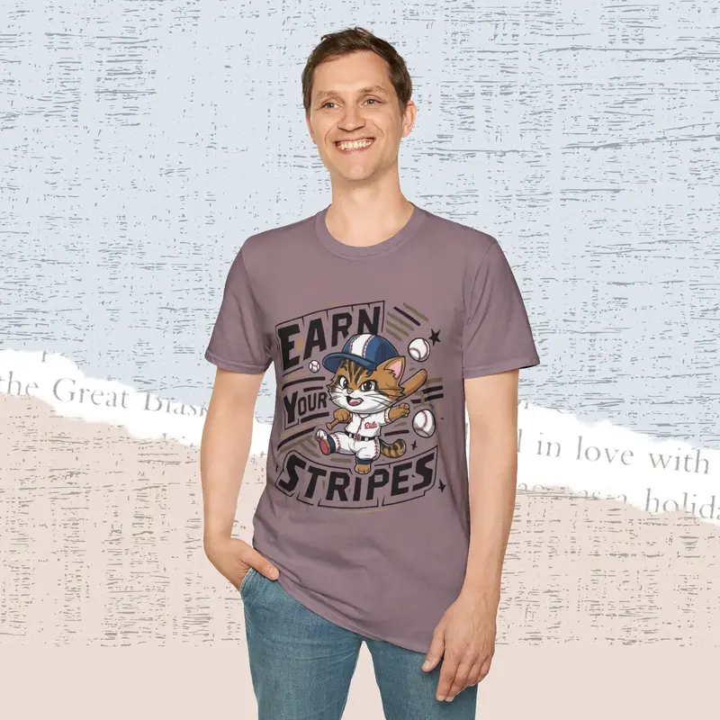 Earn Your Stripe Cotton Men Tee 28