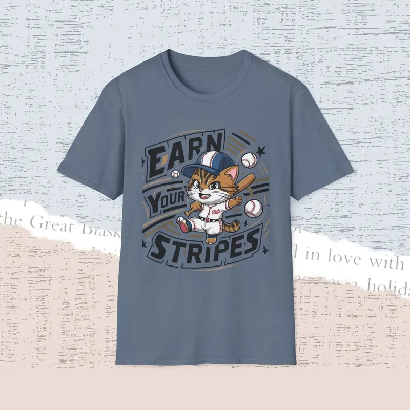 Earn Your Stripe Cotton Men Tee 8