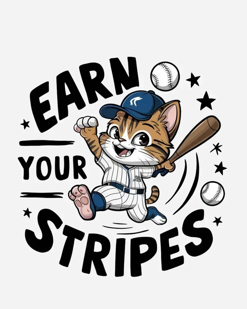 Earn Your Stripe Cotton Tshirt 2