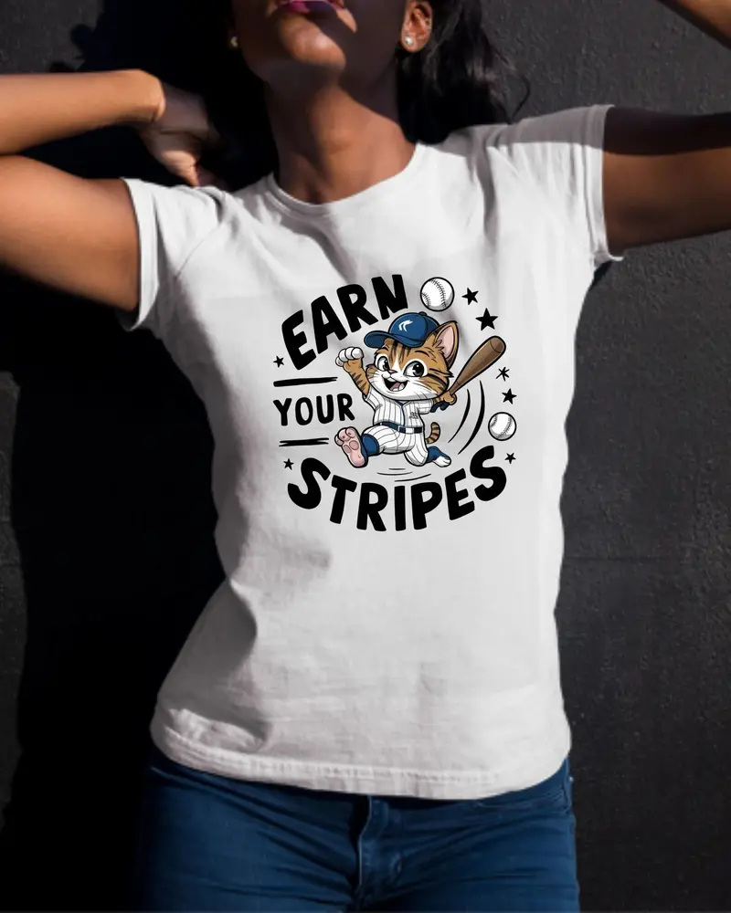Earn Your Stripe Cotton Tshirt 3