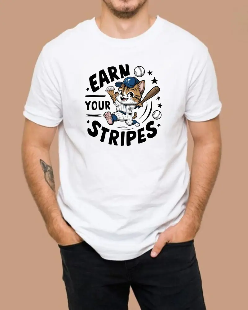 Earn Your Stripe Cotton Tshirt 4