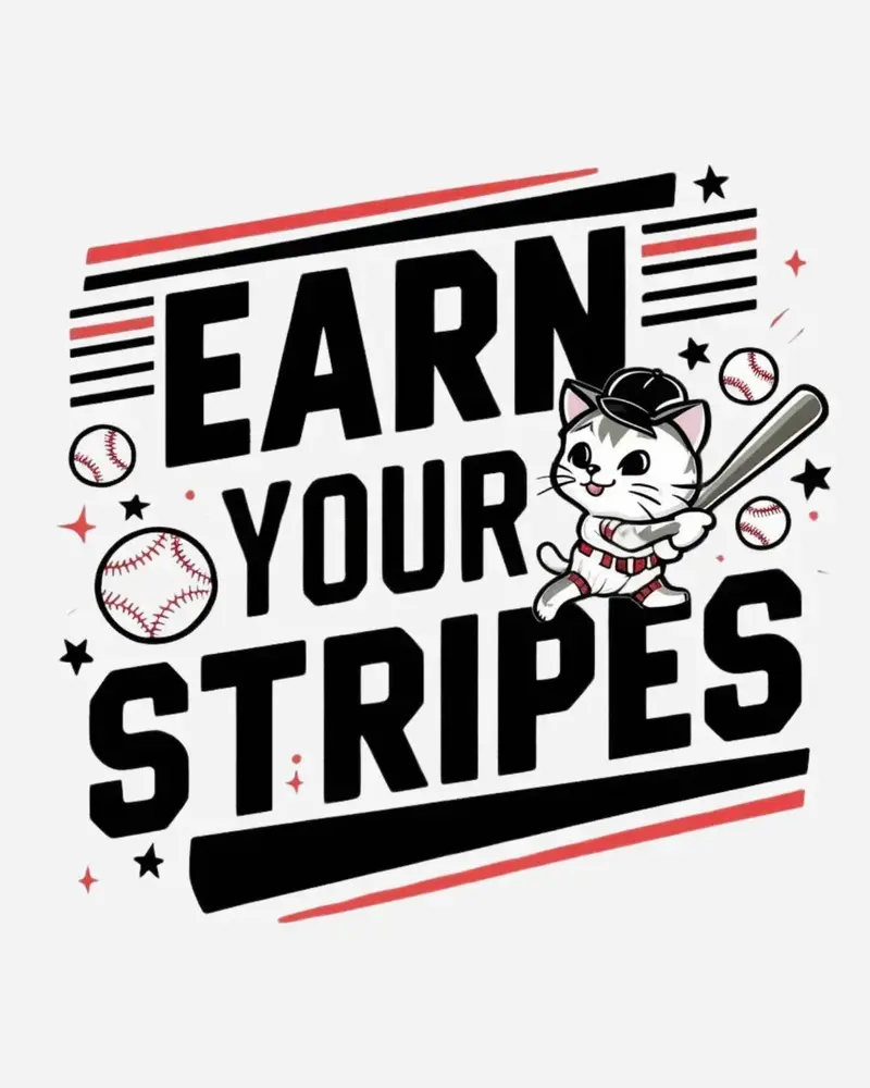 Earn Your Stripe Ultra Cotton Crewneck Sweatshirt 2