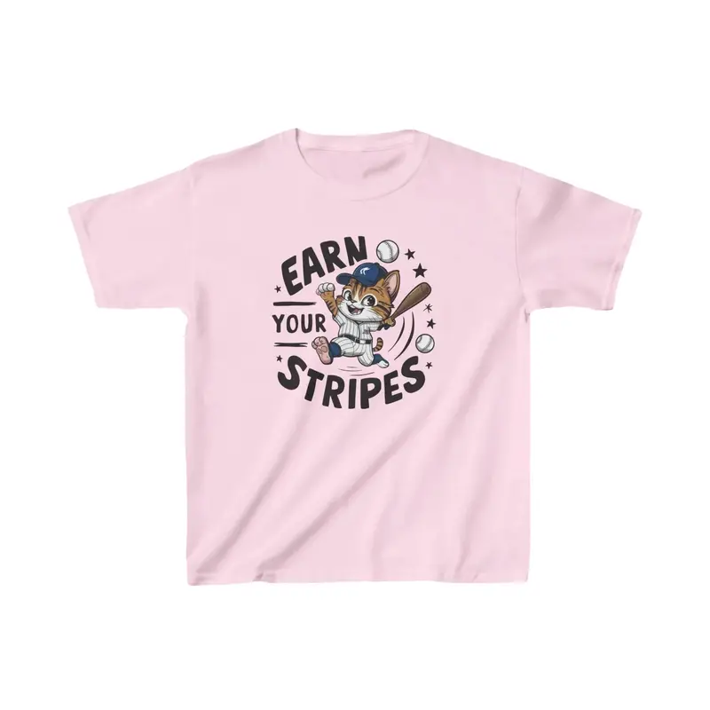 Earn Your Stripes Kid Cotton T-Shirt 10