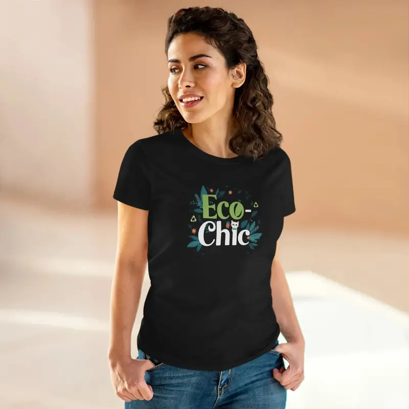 Eco Chick Cotton Women Tees 10