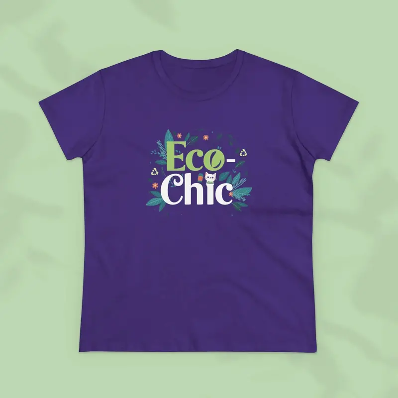 Eco Chick Cotton Women Tees 15