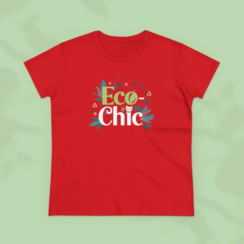 Eco Chick Cotton Women Tees 17