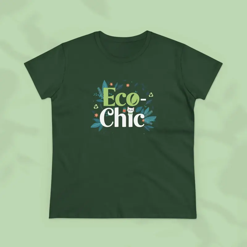 Eco Chick Cotton Women Tees 19