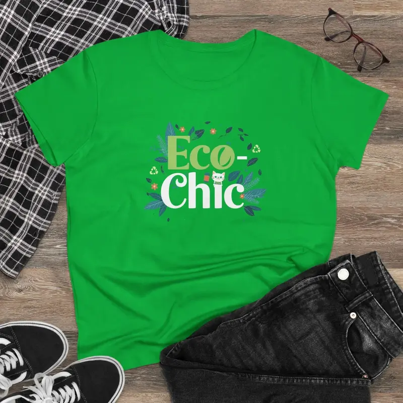 Eco Chick Cotton Women Tees 5