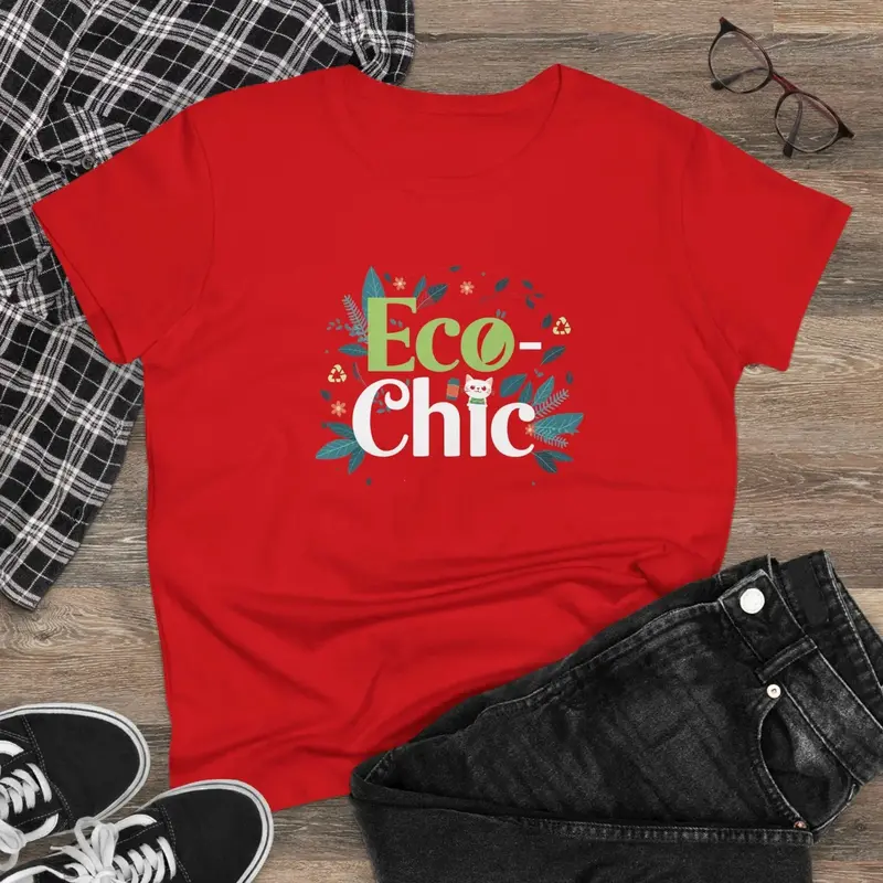 Eco Chick Cotton Women Tees 5