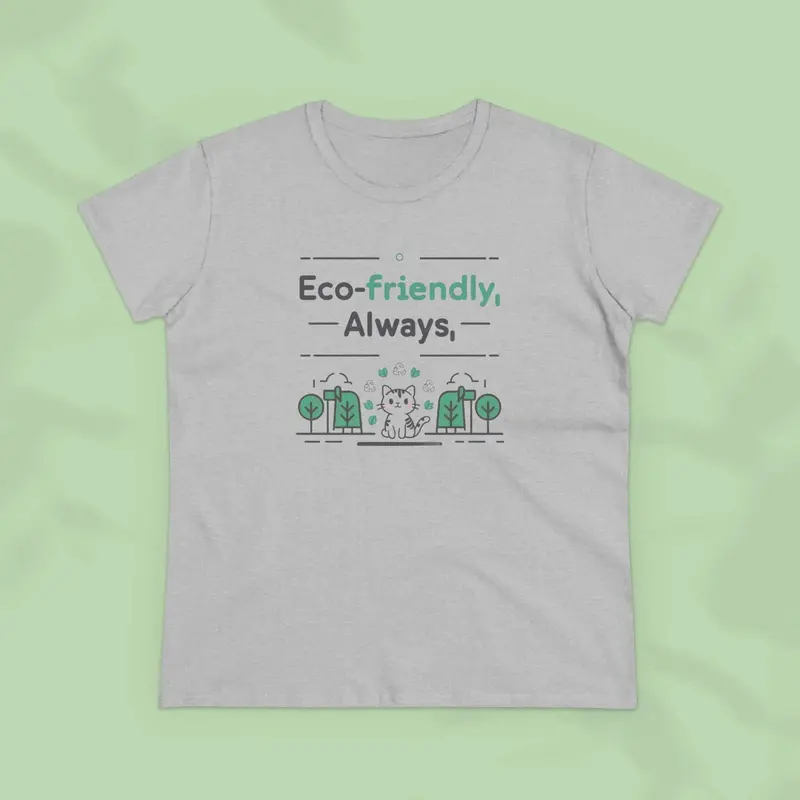 Eco Friendly Always Women Cotton Tshirt 8