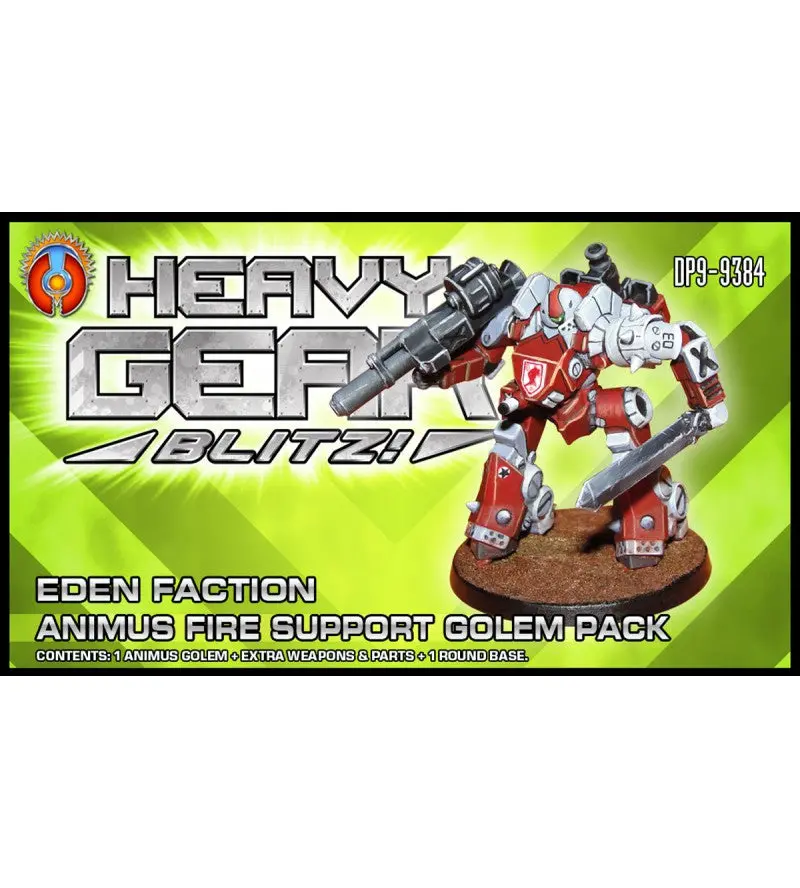 Eden Animus Fire Support Golem Pack 1
