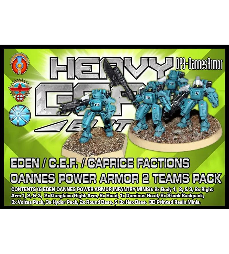Eden Oannes Power Armor 2 Teams Pack 1