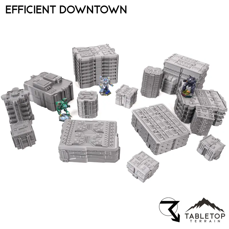 Efficient Downtown Techscape - 6Mm 1