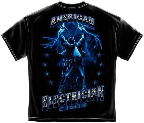Electrician Trade T-Shirt #Aw103 2