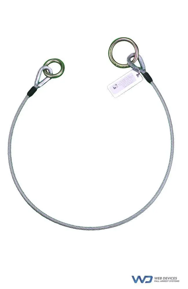 Elk River Wire Sling Anchorage Connector Cheaters 5/16 Coated Gac 1