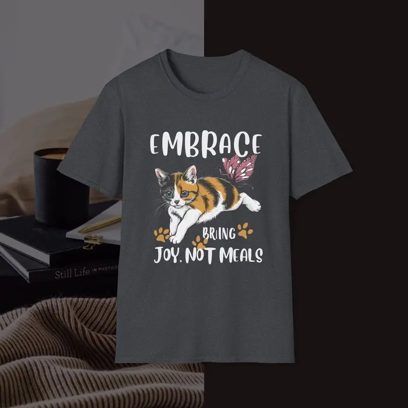 Embark Bring Joy Not Food Cotton Men Tshirt 11