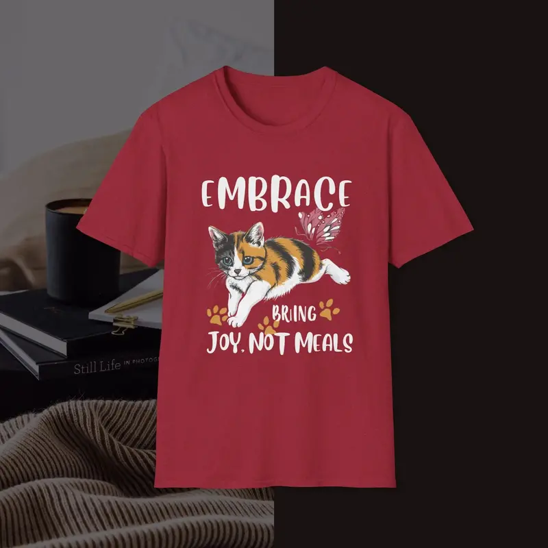 Embark Bring Joy Not Food Cotton Men Tshirt 15
