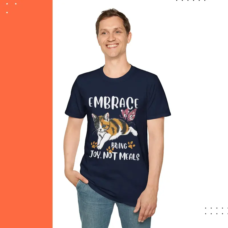 Embark Bring Joy Not Food Cotton Men Tshirt 15