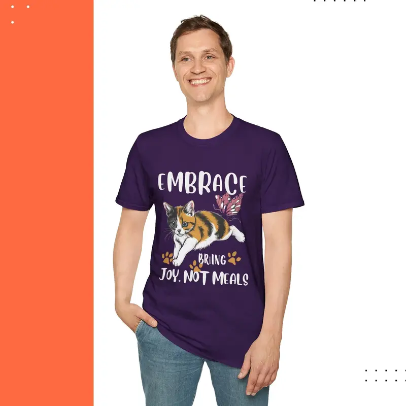 Embark Bring Joy Not Food Cotton Men Tshirt 16