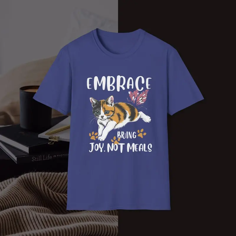 Embark Bring Joy Not Food Cotton Men Tshirt 17