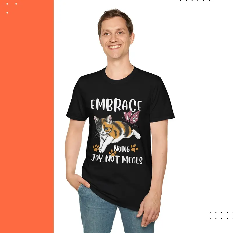Embark Bring Joy Not Food Cotton Men Tshirt 17