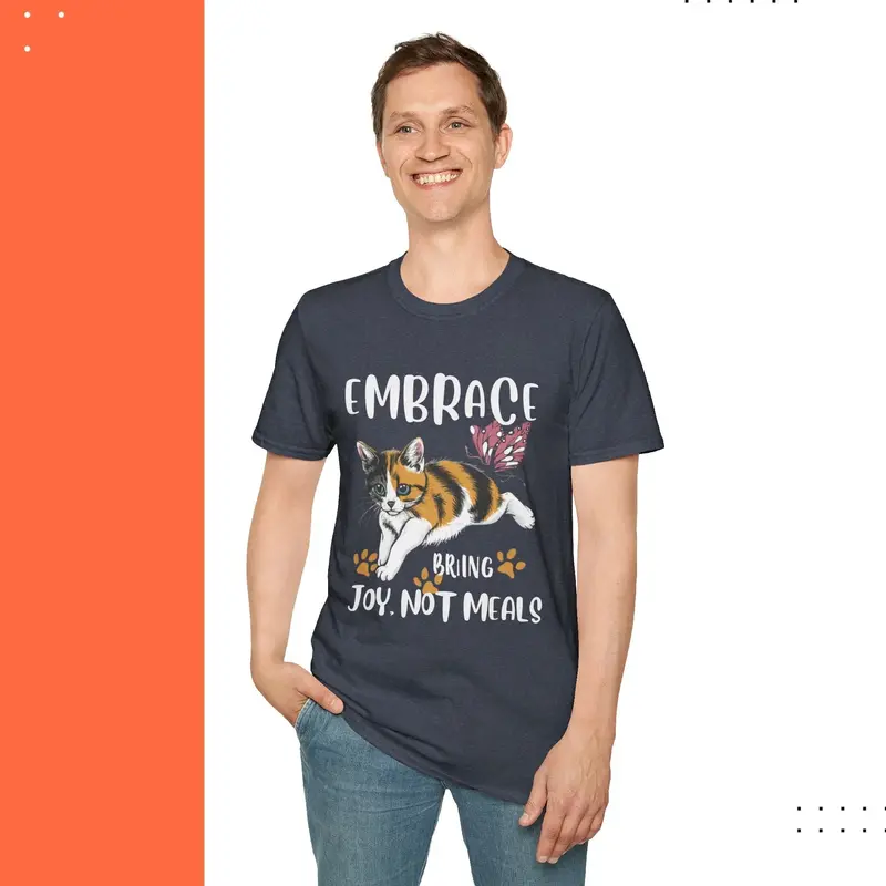 Embark Bring Joy Not Food Cotton Men Tshirt 18
