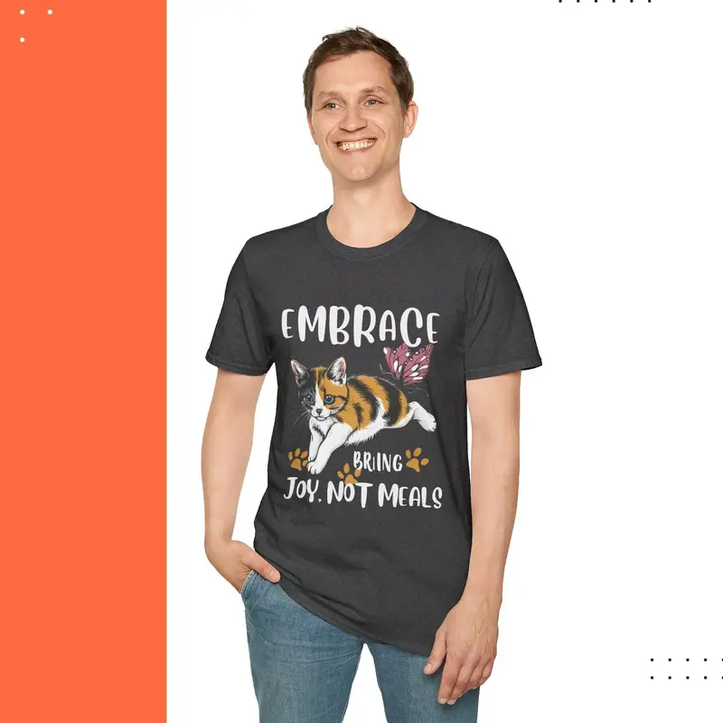 Embark Bring Joy Not Food Cotton Men Tshirt 21