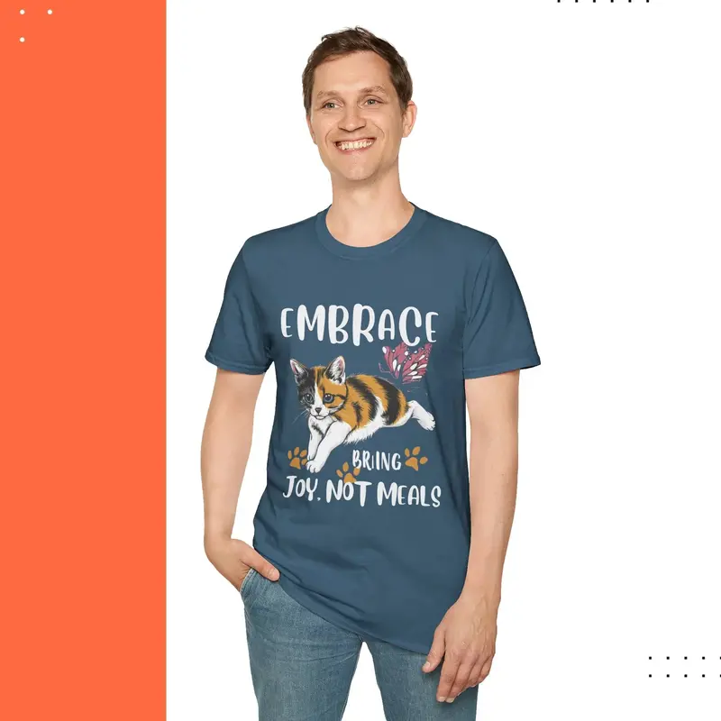 Embark Bring Joy Not Food Cotton Men Tshirt 22