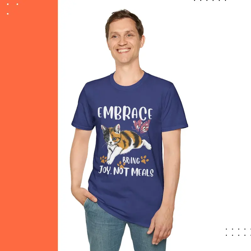Embark Bring Joy Not Food Cotton Men Tshirt 23
