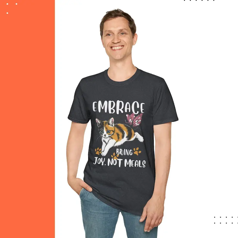 Embark Bring Joy Not Food Cotton Men Tshirt 24