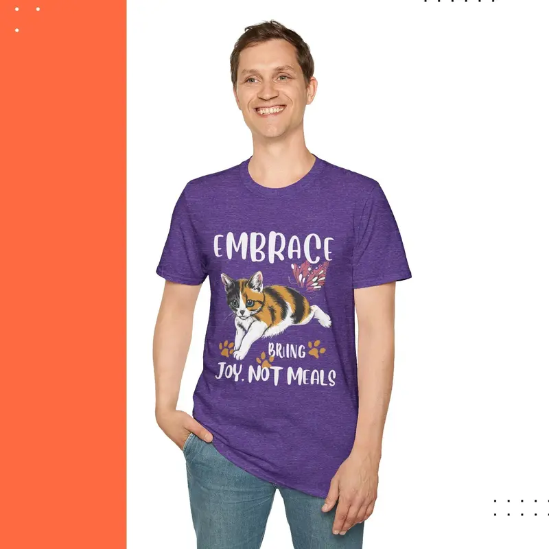 Embark Bring Joy Not Food Cotton Men Tshirt 25