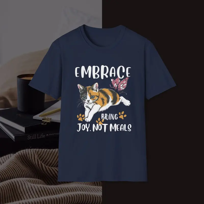 Embark Bring Joy Not Food Cotton Men Tshirt 3
