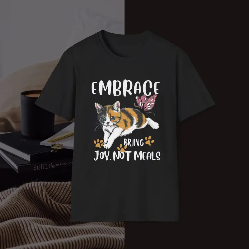 Embark Bring Joy Not Food Cotton Men Tshirt 4