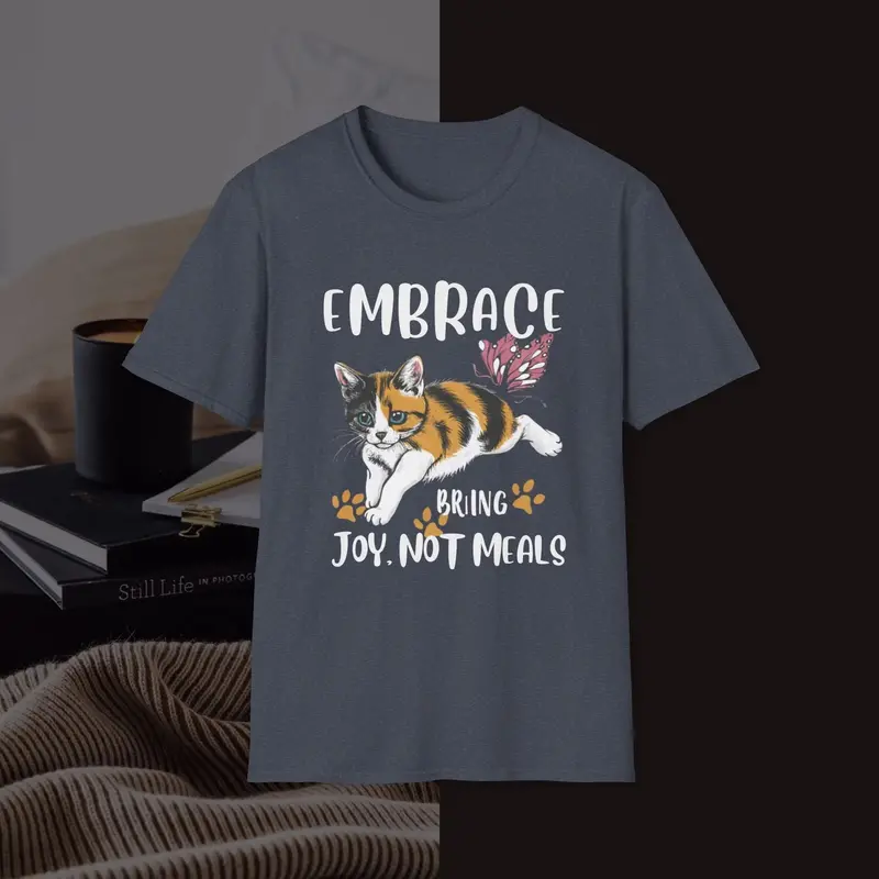 Embark Bring Joy Not Food Cotton Men Tshirt 5