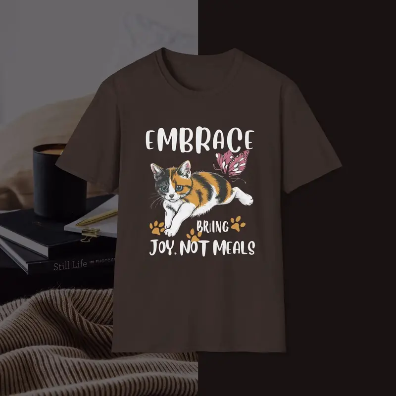 Embark Bring Joy Not Food Cotton Men Tshirt 6