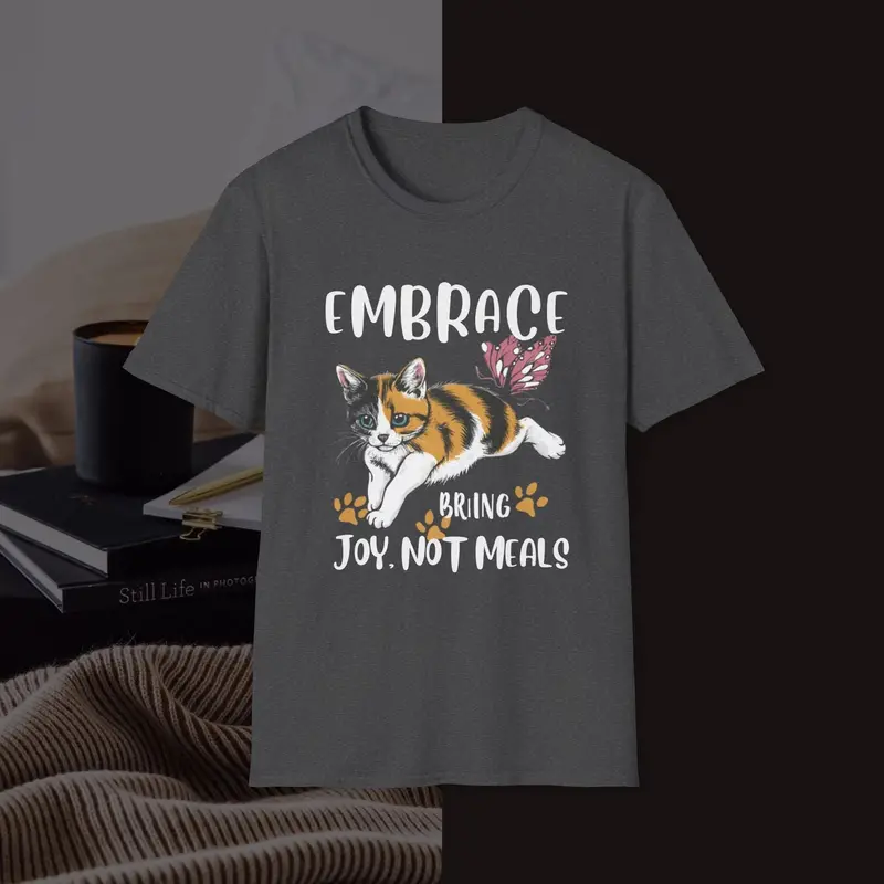 Embark Bring Joy Not Food Cotton Men Tshirt 8