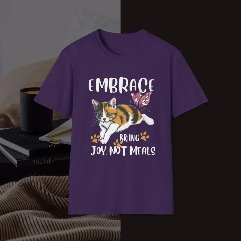 Embark Bring Joy Not Food Cotton Men Tshirt 8