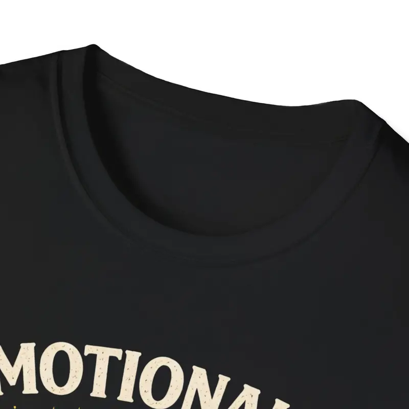 Emotionally Supported By Beer Cotton Tshirt 11