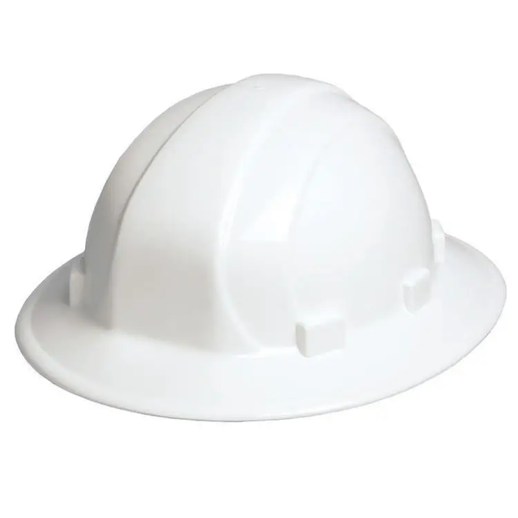 Erb Omega Ii Full Brim Hard Hat With Ratchet Suspension 1