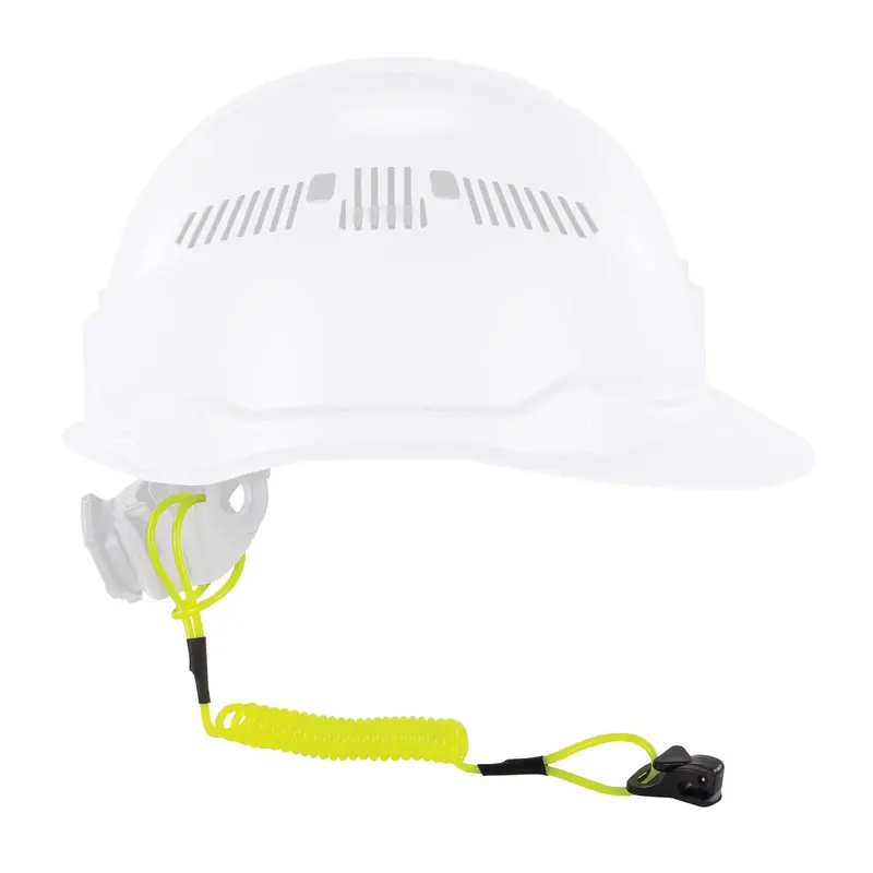 Ergodyne Coiled Hard Hat Lanyard 1