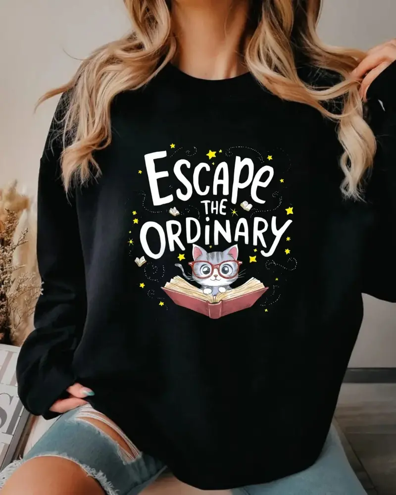 Escape The Ordinary Ultra Cotton Crewneck Sweatshirt 1