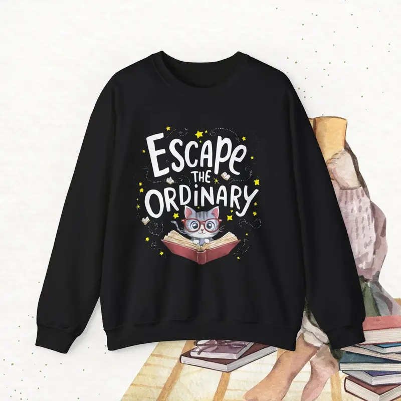 Escape The Ordinary Ultra Cotton Crewneck Sweatshirt 3