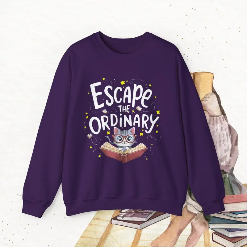 Escape The Ordinary Ultra Cotton Crewneck Sweatshirt 6