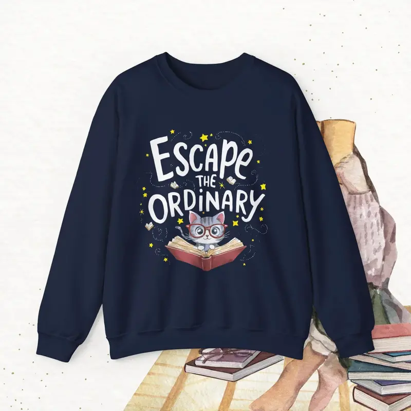 Escape The Ordinary Ultra Cotton Crewneck Sweatshirt 6
