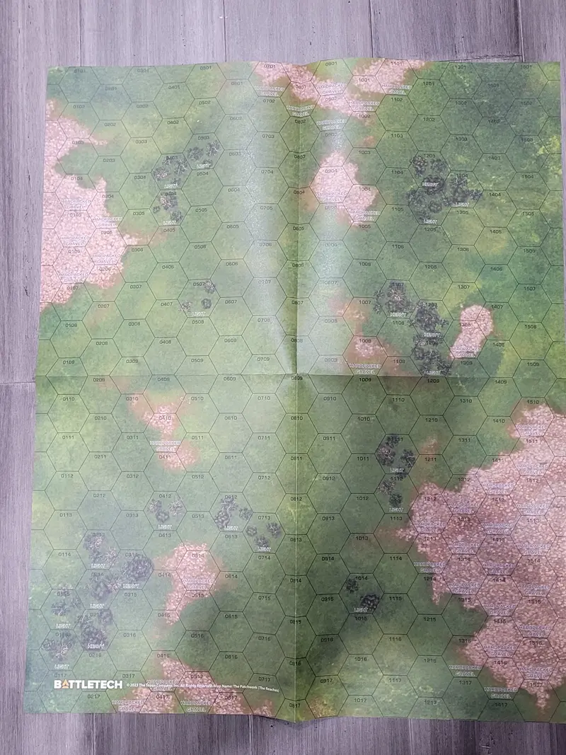 Essentials Box Set Map- The Patchwork (Reaches)/Steiner Stadium (Solaris) 1