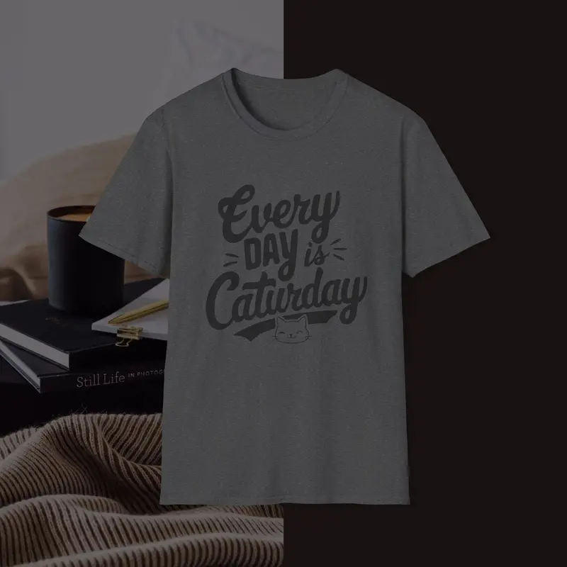 Everyday Caturday Cotton Men Tees 8